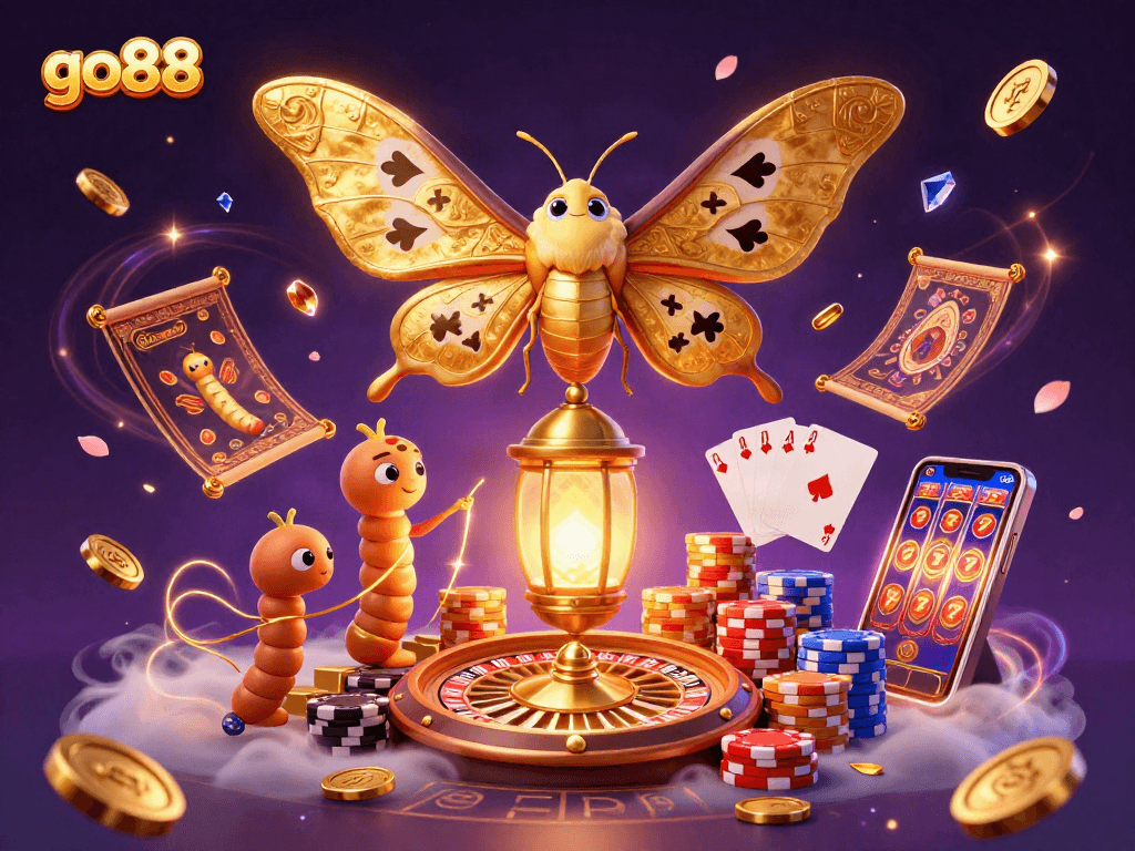 Win big with go88's thrilling games featuring golden wings and vibrant casino elements.