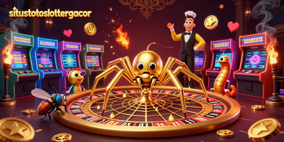 Experience exciting bets at situstotoslottergacor with a dynamic roulette web scene.