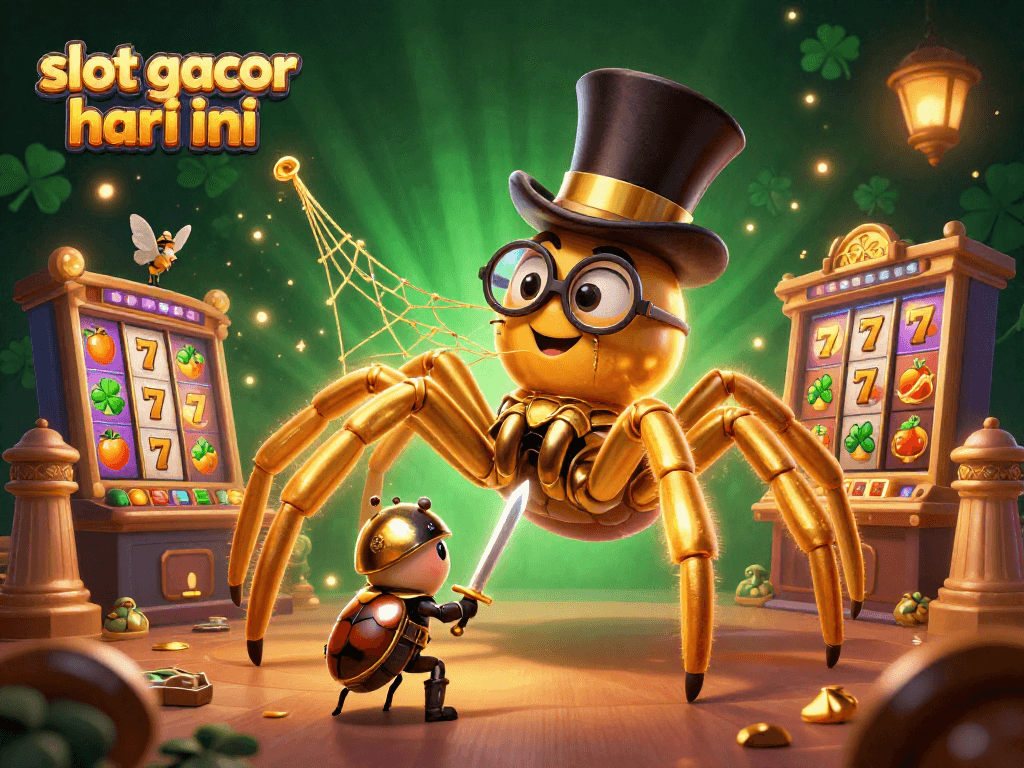 Experience excitement with slot gacor hari ini showcasing vibrant gameplay in a captivating casino world.