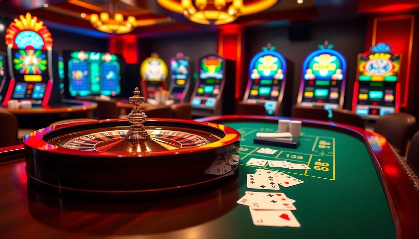 Experience top-tier gambling at jun88.buzz with exciting roulette action and vibrant casino ambiance.