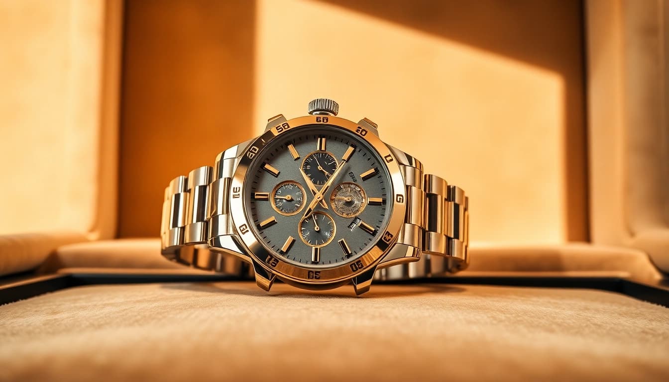 Showcase premium super clone watches with intricate details and luxury ambiance.