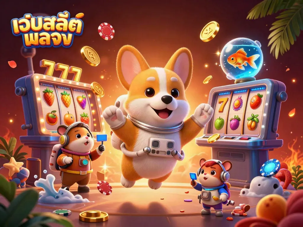เล่นที่เว็บสล็อตตรง และพบกับเกมสล็อตที่มีการออกแบบที่น่าตื่นเต้นพร้อมโบนัสมากมาย