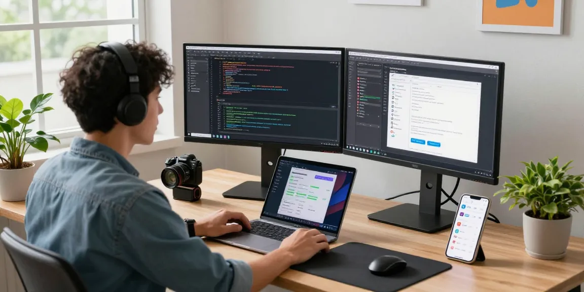 Efficient workspace using Snipaste下载 for effortless screenshot management and task organization.