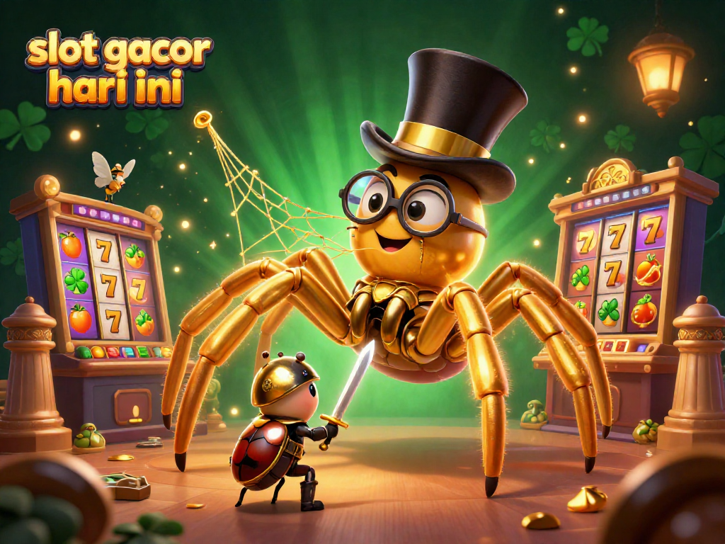 Experience excitement with slot gacor hari ini showcasing vibrant gameplay in a captivating casino world.