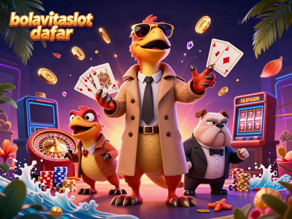 Engage in thrilling wins at bolavitaslot daftar with raptors sneaking in a casino.